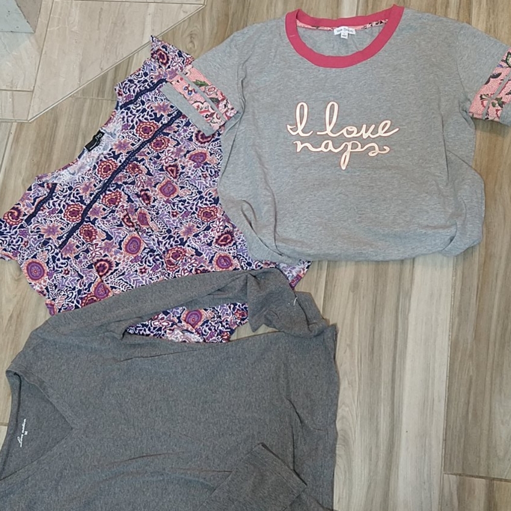 lot of three blouses